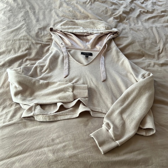 Cropped pale pink VS sweater - Picture 1 of 4